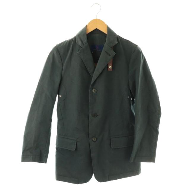 【中古】モンクレール MONCLER テーラードジャケット ブレザー シングル 0 紺 /HK ■GY18 メンズ