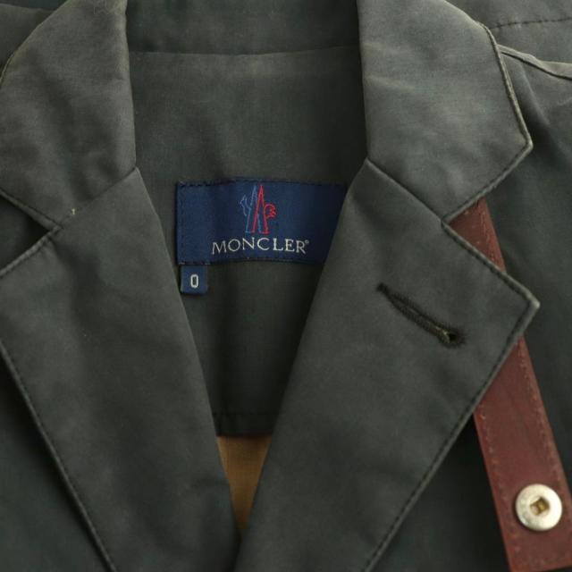 【中古】モンクレール MONCLER テーラードジャケット ブレザー シングル 0 紺 /HK ■GY18 メンズ_6