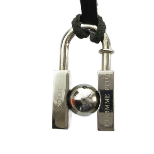 【中古】エルメス HERMES 2001年限定 未知なる地球の美を求めて LHOMME PEUT ネックレス アクセサリー ペンダント_1