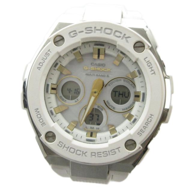【中古】カシオジーショック CASIO G-SHOCK GST-W300 腕時計 ウォッチ ソーラー アナデジ クロノグラフ