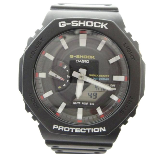 【中古】カシオジーショック CASIO G-SHOCK GA-2100RL 腕時計 ウォッチ アナデジ カレンダー付き デイト 黒