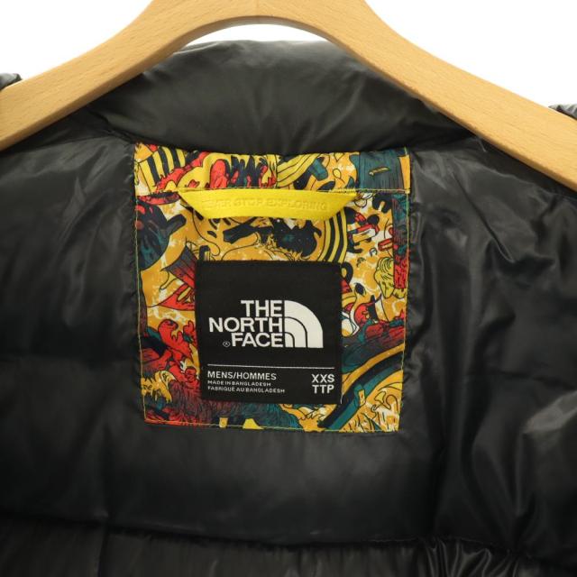 【中古】ザノースフェイス THE NORTH FACE 1992 NUPTSE JACKET ダウンジャケット ロゴ 総柄 XXS マルチカラー_4