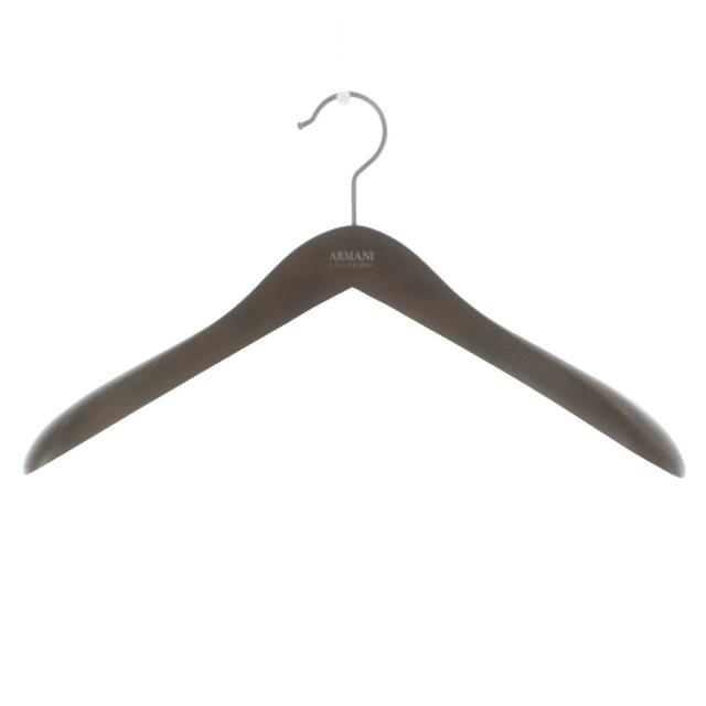 【中古】アルマーニ コレツィオーニ ARMANI COLLEZIONI ムートンコート ロング 羊革 50 茶 ダークブラウン メンズ