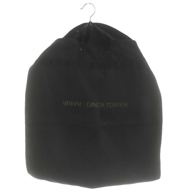 【中古】アルマーニ コレツィオーニ ARMANI COLLEZIONI ムートンコート ロング 羊革 50 茶 ダークブラウン メンズ