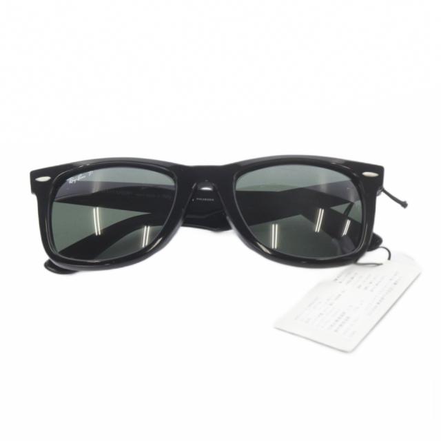 【中古】レイバン RAY BAN サングラス ユニセックス ロゴ 52□22 150 黒 RB2140-F /SR ■GY11 メンズ レディース