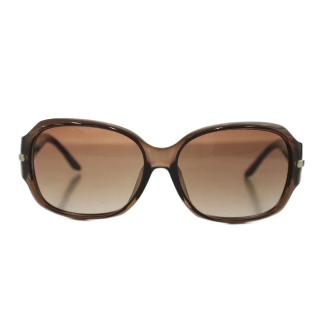 【中古】クリスチャンディオール Christian Dior サングラス フルリム スモークグラデーション ロゴ 59□15 135 茶