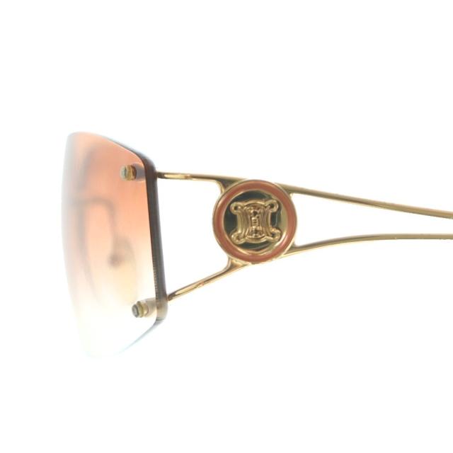【中古】セリーヌ サングラス 眼鏡 メタルフレーム グラデーションレンズ ゴールドカラー /MI ■OH ■GY11 レディース_6