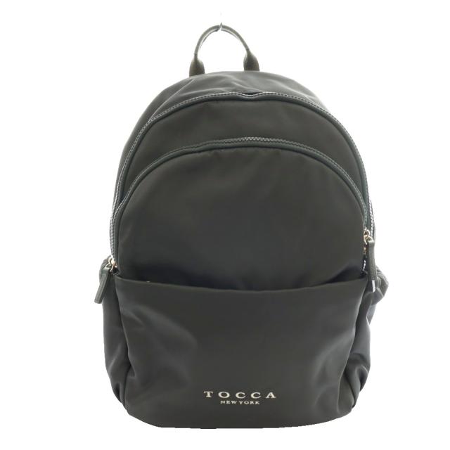 【中古】トッカ TOCCA リュックサック デイバッグ ナイロン ダークグレー /SS ■OS ■GY99 レディース