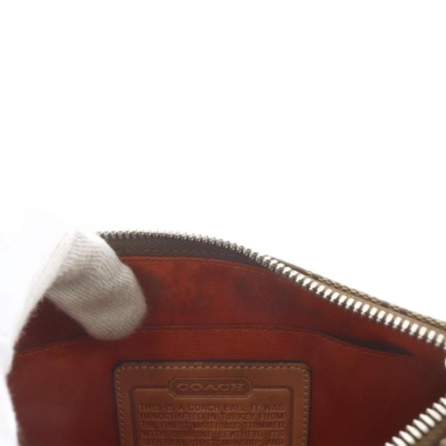 【中古】コーチ COACH ハンドバッグ キャンバス レザー シグネチャー 茶色 ブラウン 6094 /SR ■GY11 レディース_8