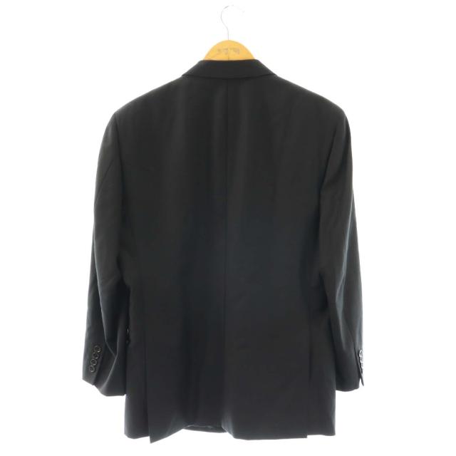 【中古】ダンヒル dunhill テーラードジャケット ベスト 2点セット シングル ブラック /DF ■GY17 メンズ_2