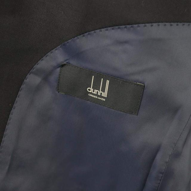 【中古】ダンヒル dunhill テーラードジャケット ベスト 2点セット シングル ブラック /DF ■GY17 メンズ_7