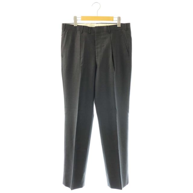 【中古】ドーメル DORMEUIL スーツ セットアップ 3ピース テーラードジャケット パンツ ベスト ダークグレー_5
