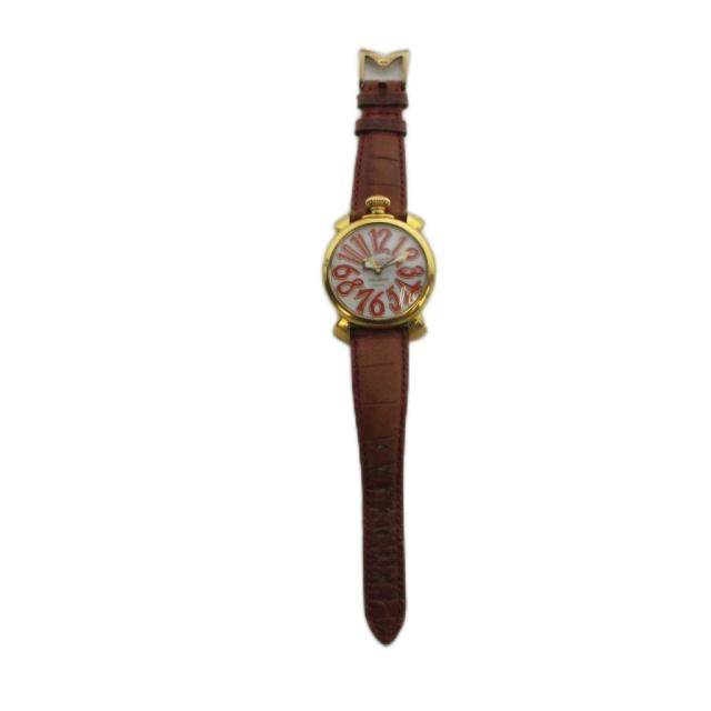 【中古】ガガミラノ GaGa MILANO ジャンク品 Manuale 40 マヌアーレ 腕時計 ウォッチ クォーツ ラウンド_2