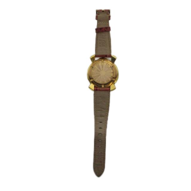 【中古】ガガミラノ GaGa MILANO ジャンク品 Manuale 40 マヌアーレ 腕時計 ウォッチ クォーツ ラウンド_3