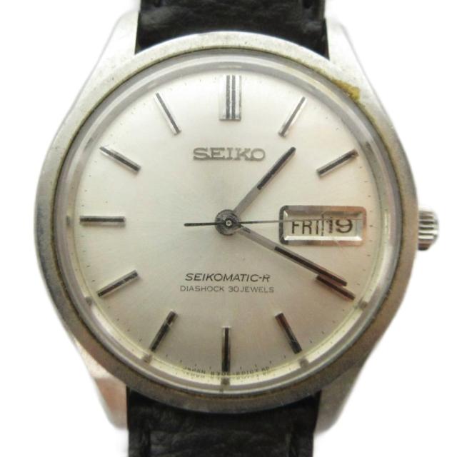 【中古】セイコー マティックR ジャンク品 60s 8306-8001 腕時計 ヴィンテージ アンティーク 自動巻 デイデイト 30石