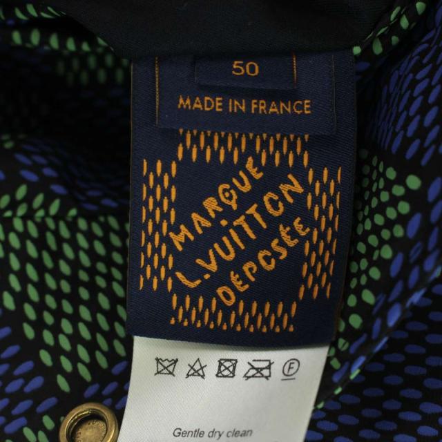 【中古】未使用品 ルイヴィトン LOUIS VUITTON タグ付き 25SS ダミエ モノグラム リバーシブル ウィンドブレーカー_4