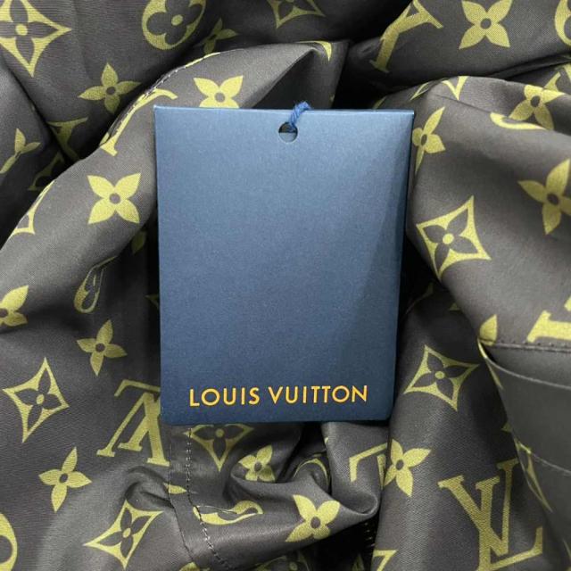 【中古】未使用品 ルイヴィトン LOUIS VUITTON タグ付き 25SS ダミエ モノグラム リバーシブル ウィンドブレーカー_6