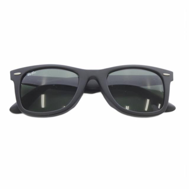 【中古】レイバン RAY BAN サングラス フルリム スクエア 52□22 150 黒 RB 2140-F 901-S /SR ■GY メンズ レディース