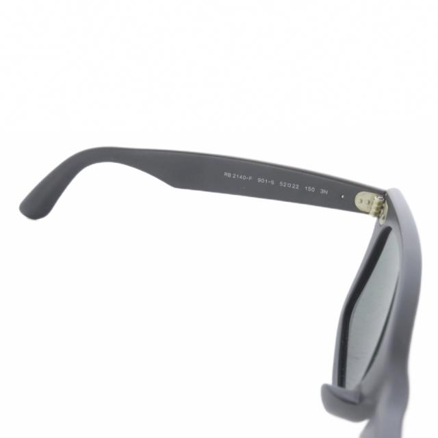 【中古】レイバン RAY BAN サングラス フルリム スクエア 52□22 150 黒 RB 2140-F 901-S /SR ■GY メンズ レディース_8