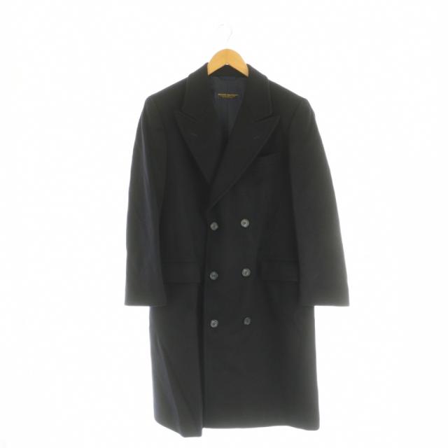 【中古】ブルックスブラザーズ コート アウター ロング 総裏地 A4 ネイビー 紺 /DO ■GY18 レディース