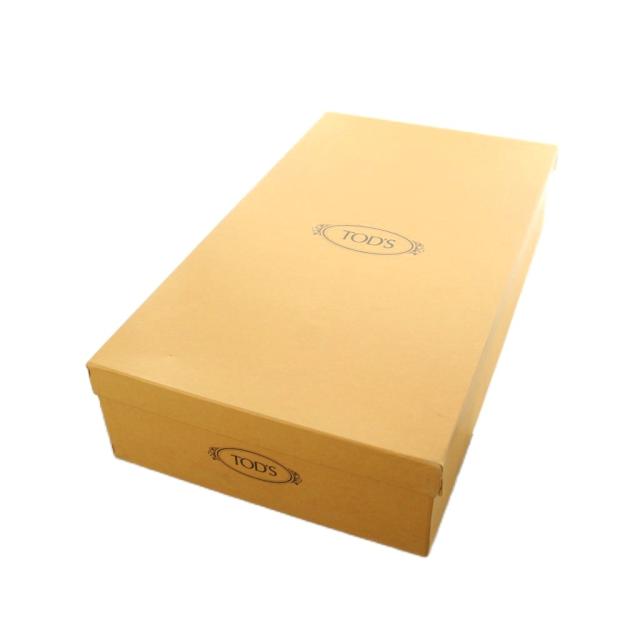 【中古】トッズ TOD'S ロングブーツ スエード レザー ベルト ロゴ 37 24cm ベージュ ■GY18 /MQ レディース_6