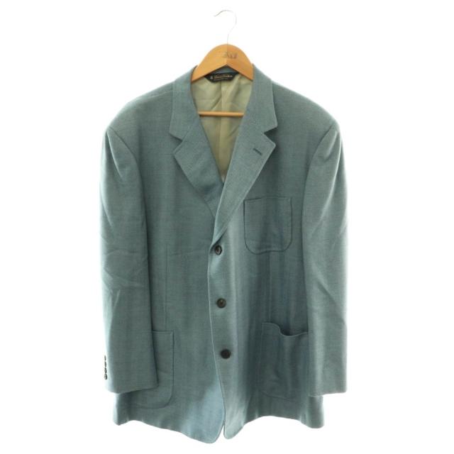 【中古】ブルックスブラザーズ BROOKS BROTHERS テーラードジャケット ブレザー シングル ウール カシミヤ混 ■GY18