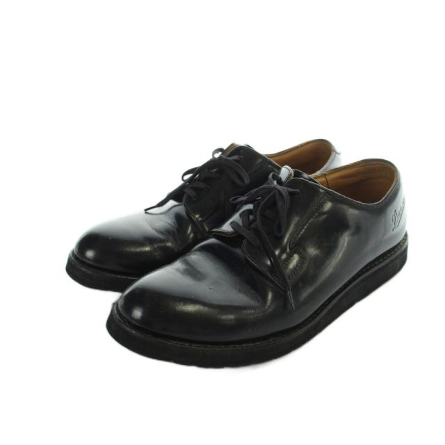 【中古】ダナー DANNER ポストマン D4300 ビジネスシューズ レザー ロゴ 8.5 26.5cm 黒 ブラック ■GY18 /MQ メンズ