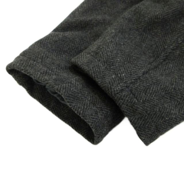 【中古】Engineered Garments Bedford Jacket テーラードジャケット カバーオール ウール混 ヘリンボーン M グレー_6