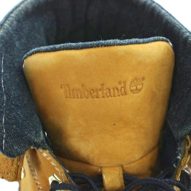 【中古】ティンバーランド Timberland 6052A ハイカットブーツ スニーカー ロゴ スエード 27cm ブラウン ■GY18 /MQ_6