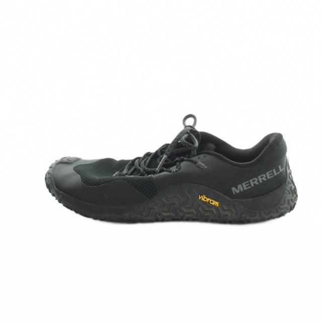 【中古】メレル MERRELL J037151 スニーカー ベアフットシューズ メッシュ 26.5cm 黒 ブラック ■GY11 /MQ メンズ