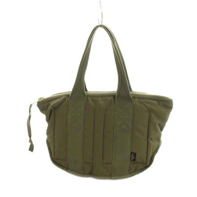 【中古】ボーイ PORTER 吉田嚢 PORTER GIRLのBULB TOTE BAG トートバッグ お手手 ナイロン ロゴタイプ 鉄道車両足がかり