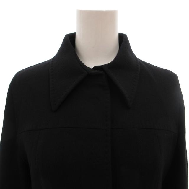 【中古】ドルチェ&ガッバーナ DOLCE&GABBANA セットアップ スーツ ジャケット パンツ 裏地レオパード柄 40 黒_5