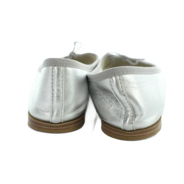 【中古】レペット Repetto V086AGM サンドリオン バレリーナ バレエシューズ フラット グリッター リボン 35.5 23cm_4