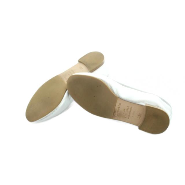 【中古】レペット Repetto V086AGM サンドリオン バレリーナ バレエシューズ フラット グリッター リボン 35.5 23cm_5