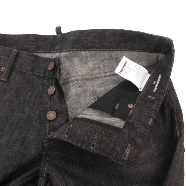 【中古】ディースクエアード DSQUARED2 美品 S74LB0107 S30357 デニムパンツ ジーンズ ダメージ加工 クラッシュ加工_2