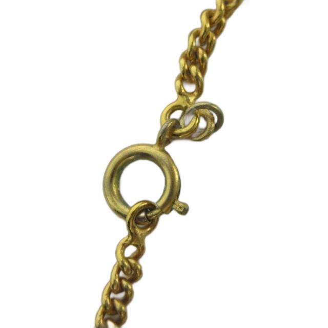 【中古】セリーヌ CELINE ネックレス アクセサリー ペンダント ロゴ ゴールド色 ■GY11 /MQ ■OH レディース_4