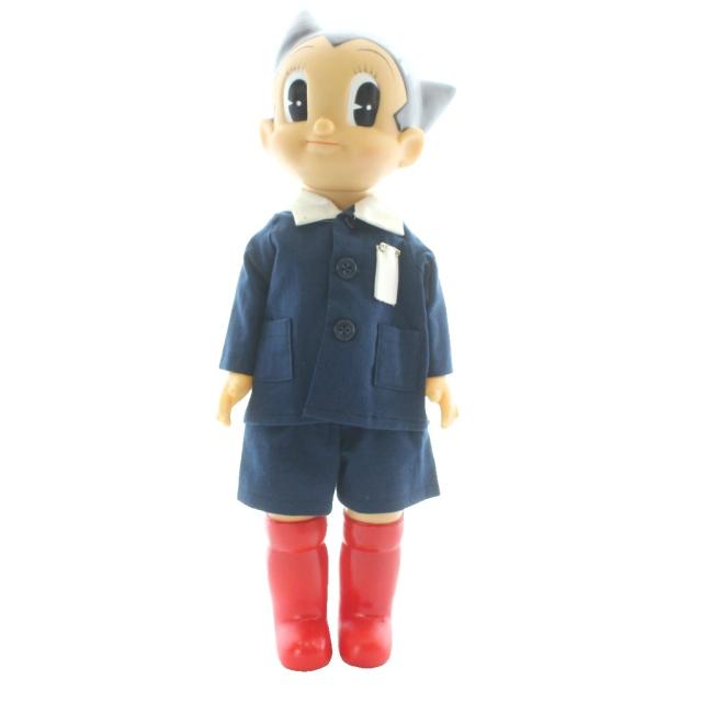 【中古】ビリケン相手 鉄腕原子 刷り直す版  教え子服 図形 ソフビ マンガ アニメ 箱付き添い人 /MW