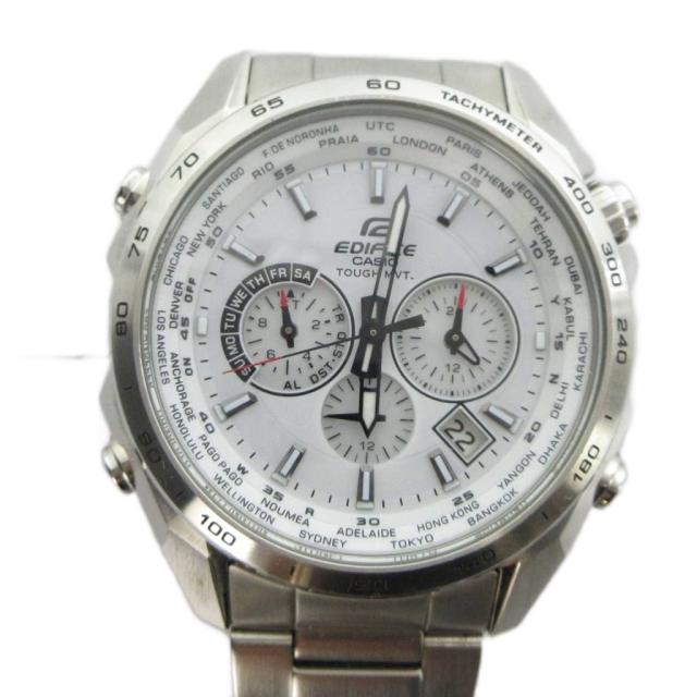 【中古】カシオ CASIO EQW-T610 EDIFICE エディフィス 腕時計 ウォッチ ソーラー クロノグラフ デイト