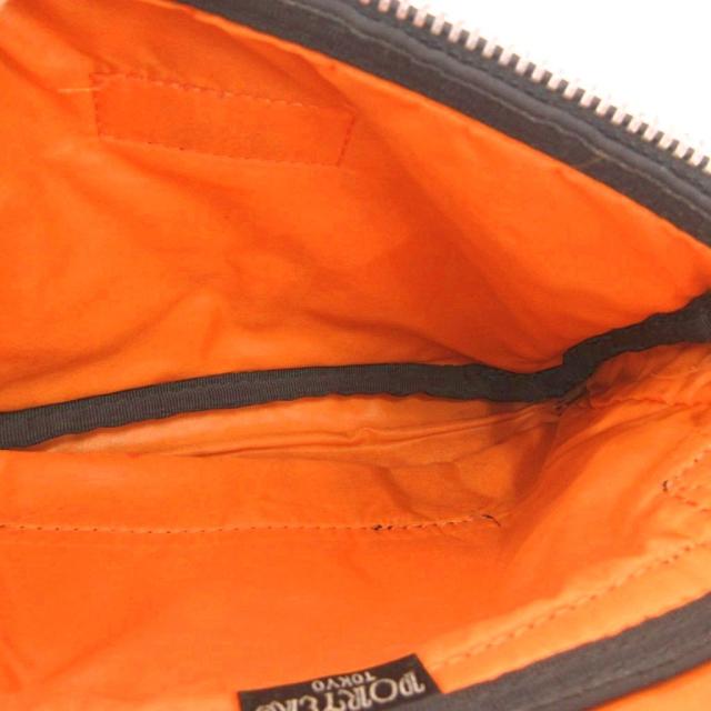 【中古】ボーイ PORTER 吉田嚢 油槽船 TANKER ショルダーバッグ 曲がった掛け ウォレットバック ナイロン 黒
