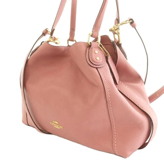【中古】コーチ COACH 2WAY ハンドバッグ ショルダーバッグ レザー ワンカラー ロゴ 57124 /BB ■GY11 レディース_1