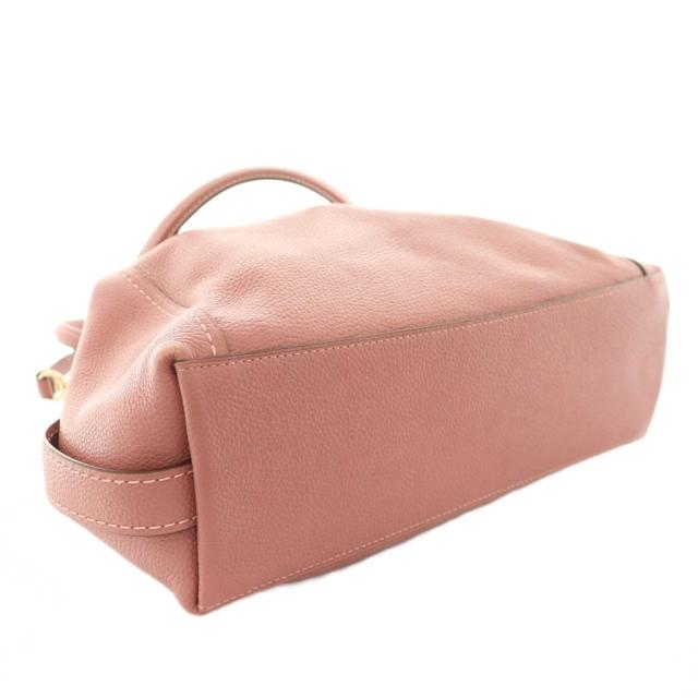 【中古】コーチ COACH 2WAY ハンドバッグ ショルダーバッグ レザー ワンカラー ロゴ 57124 /BB ■GY11 レディース_5