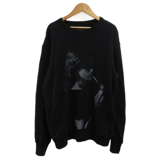 【中古】アンダーカバー UNDERCOVER 20SS ×シンディシャーマン スウェット トレーナー 2 黒 ブラック