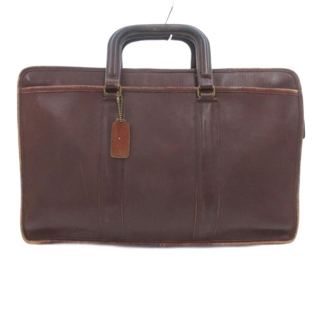 【中古】コーチ COACH ブリーフケース 書類かばん 茶 ブラウン /ML ■GY18 メンズ