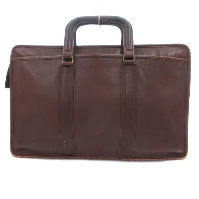 【中古】コーチ COACH ブリーフケース 書類かばん 茶 ブラウン /ML ■GY18 メンズ_1