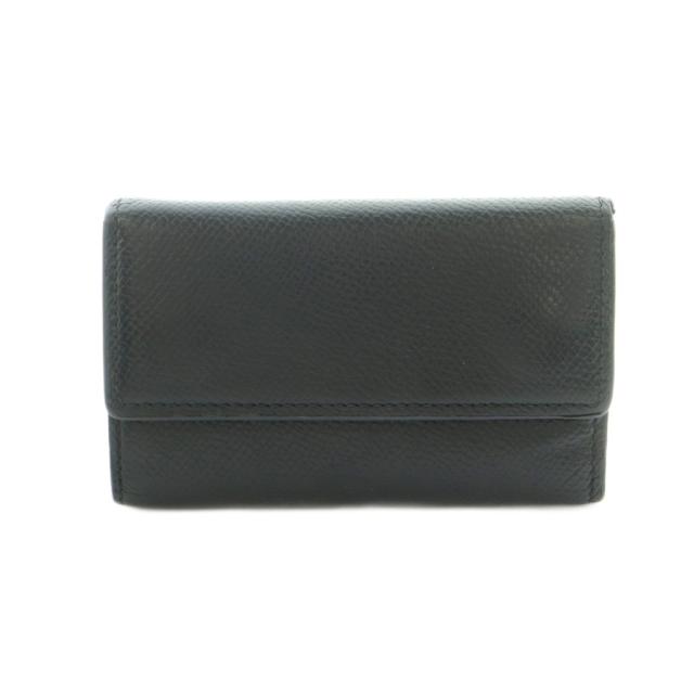 【中古】メゾンマルジェラ Maison Margiela キーケース レザー 5連 黒 /MI ■GY18 メンズ