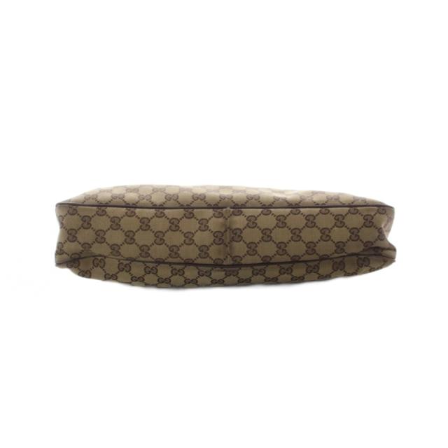 【中古】グッチ GUCCI 163288 GGキャンバス トートバッグ ハンドバッグ ショルダーバッグ ベージュ 茶 ブラウン_3