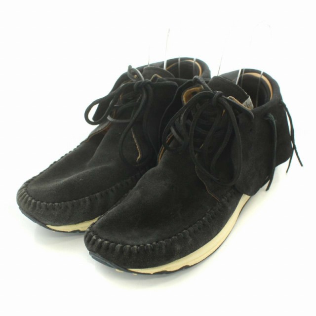 中古】ビズビム VISVIM FBT モカシン レースアップシューズ スエード 9