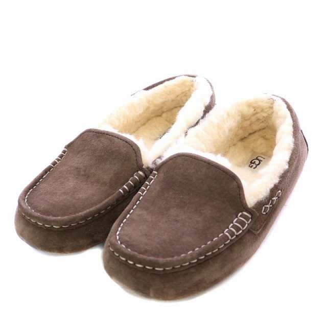 中古】UGG australia アンスレー ANSLEY モカシン スリッポン ムートン