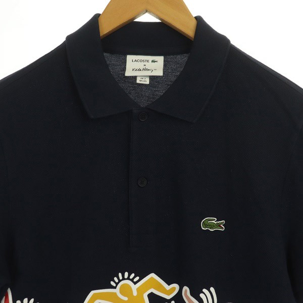 ラコステ lacoste ×Keith Haling キースヘリング　ポロシャツ