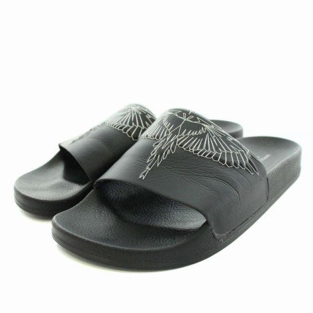 中古】MARCELO BURLON ANNY POOL SLIDERS サンダル 左右サイズ違い 左